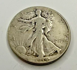 1944-P Walking Liberty Half Dollar, Philadelphia Mint, Silber - Bild 1 von 2