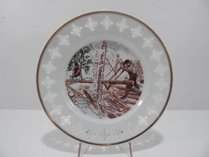 ROYAL COPENHAGEN BING&GRONDAHL PIATTO  SERIE 3 MOTIV.1 DI CARL LAARSON - Imagen 1 de 2