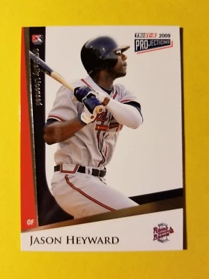 JASON HEYWARD * RC ROOKIE #103 ATLANTA BRAVES CUBS 2009 TRISTAR PROJECTIONS — 第 1/3 张图片