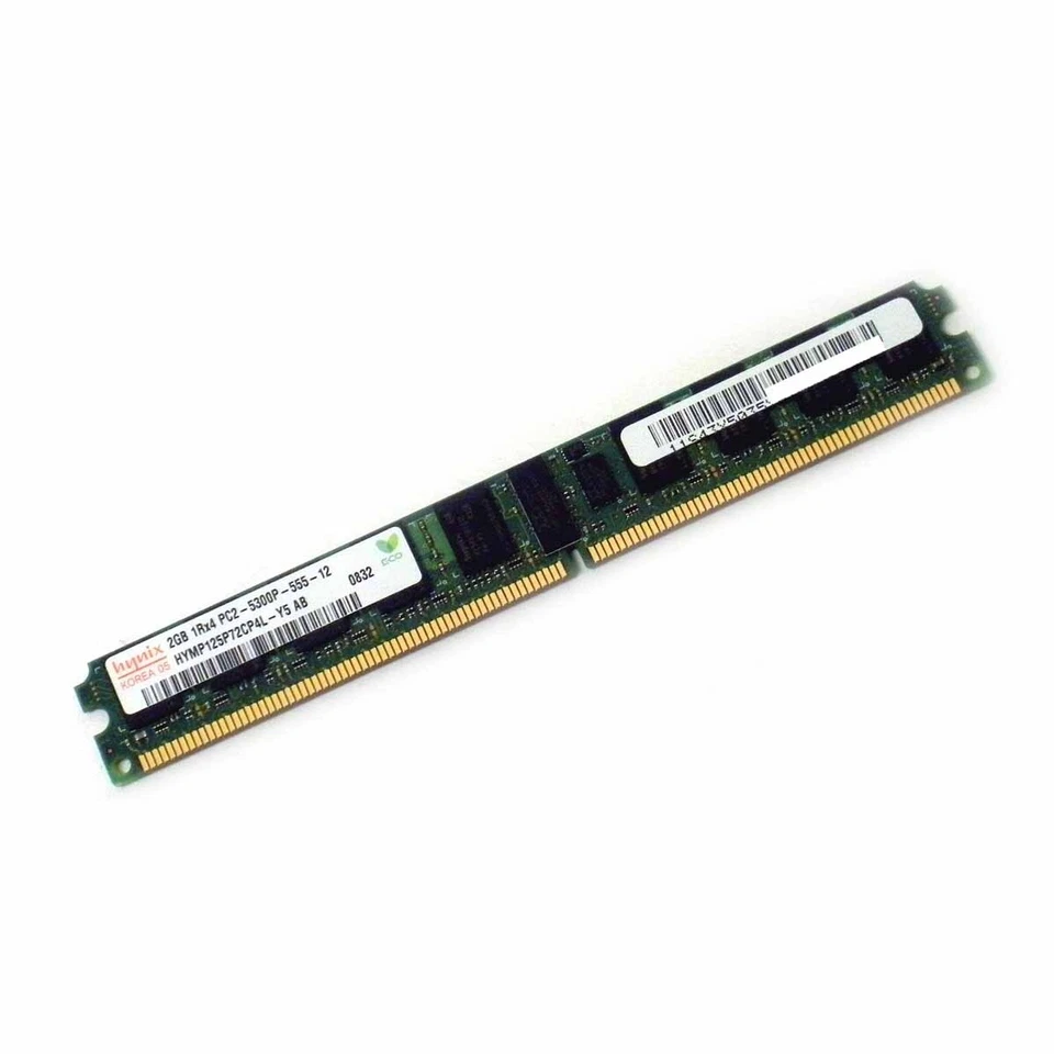 IBM 43X5035 Memory 2GB DDR2 PC2-5300p 1Rx4 DIMM ECC - Image 1 of 4