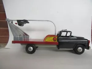 Vintage Marx Lumar Machinery Equipment Service Pressed Steel Toy Truck, Repaint - Picture 1 of 24