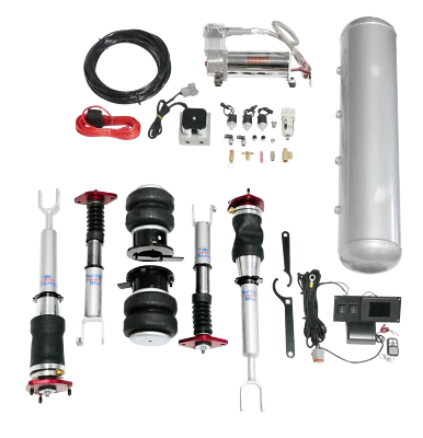 Bolsa de suspensión TOPair Air Struts con DIGI Bluetooth/Remoto 03-07 350Z, G35 (Tracción trasera) Foto 1 de 4