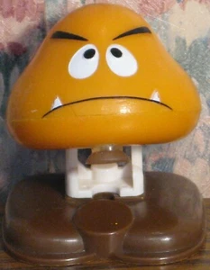 Nintendo Super Mario Brothers Goomba Pop Up Toy - McDonalds Happy Meal 1989 Vtg - Picture 1 of 7