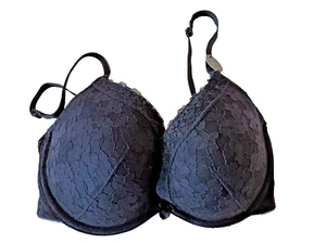 Sujetador push up New Look UK 32F con aros acolchado de encaje - Imagen 1 de 4
