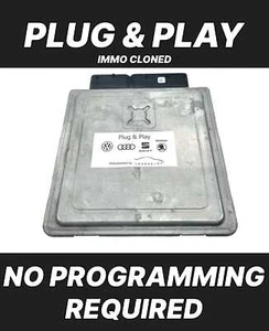 ✅FOR SKODA FABIA 1.6TDI CAYA ECU PLUG & PLAY IMMO CLONED ORIGINAL 03L906023NH - Picture 1 of 2