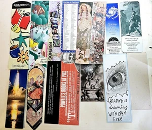 Mixed Bookmark Lot of 15 -Decorative Images- Vintage Summer 1929 French Railways - Picture 1 of 9