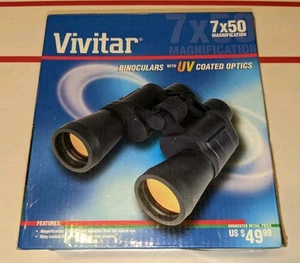 Vivitar Binoculars 7 x 50 Magnification - UV Coated Optics - Brand New !!! - Picture 1 of 2
