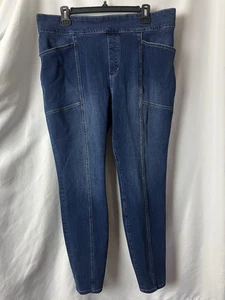 Women’s Duluth Trading Co Comfort Pull On Skinny Jeans Size 16 Regular - Picture 1 of 12