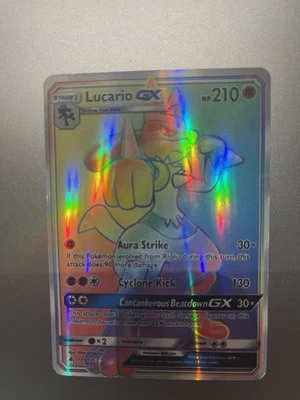 Lucario GX (Secret) 135/131 Sm-Forbidden Light Holo - Image 1 of 2