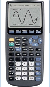 Texas Instruments TI-83 Plus Graphing Calculator New College Student Math - Picture 1 of 3