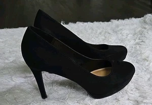 Lauren Conrad Sz 9M Women's Suede Heels Platform Pumps. New Without Box. Sample! - Picture 1 of 6