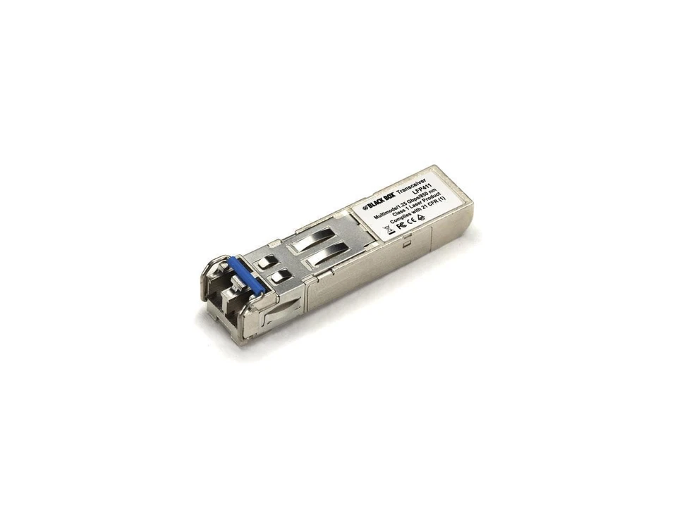 Black Box SFP 1250-Mbps Fiber with Extended Diagnostics 850-nm Multimode LC 550 - Image 1 of 4