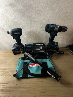 Makita XT268T 18V Brushless Cordless Impact Driver and Hammer Drill Combo Kit - Image 1 of 4
