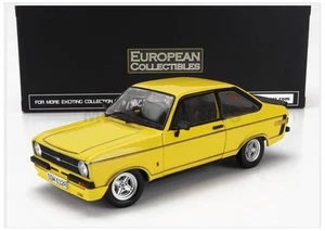 SUN-STAR 04632R FORD ENGLAND - ESCORT MKII RS MEXICO RHD 1976 - YELLOW - 1/18 - Foto 1 di 3