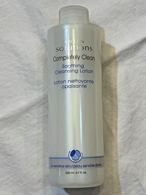 Avon Solutions Completely Clean Soothing Cleansing Lotion 6.7 oz. Sensitive Skin - Image 1 of 3