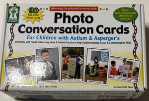 Key Education Photo Conversation Cards For Children with Autism & Asperger’s S1 - Foto 1 di 2