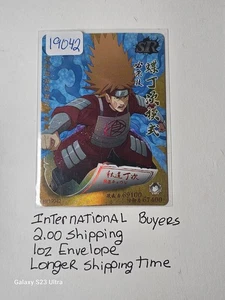 Naruto Kayou HY19042 Choji Akimichi Base Card – Hungry Hero Seeks Buyer NOW! - Picture 1 of 1