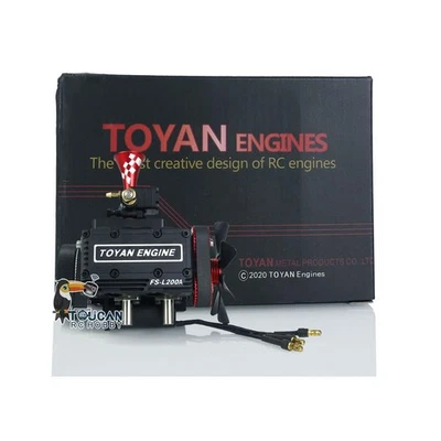 TOYAN Nitro Engine L200A Two-Cylinder Four-stroke In-line 3.5cc Parts - Image 1 of 4