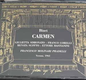 Bizet—Carmen (Simionato, Corelli, Bastianini, Scotto; Verona 1961). 2CD - Picture 1 of 3
