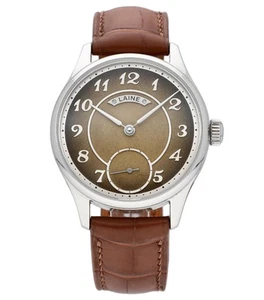 Reloj para hombre Laine Gelidus 2 acero inoxidable esfera marrón 40,5 mm cuerda manual - Imagen 1 de 8