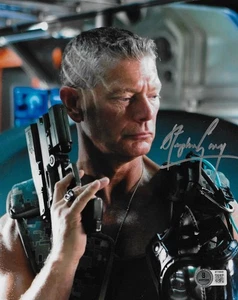 STEPHEN LANG Signed Autographed 8x10 Photo Beckett BAS COA Avatar Colonel Miles - Picture 1 of 1