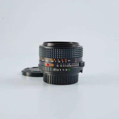 EXCELLENT OBJECTIF MINOLTA MD 28MM F/3.5 - Photo 1/4