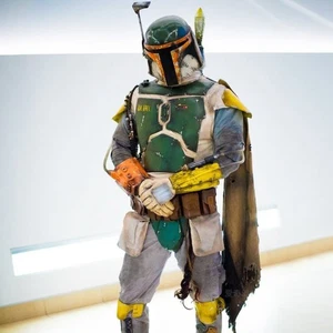 Nuevo Star Wars Boba Fett Juegos con disfraces EVA utilería armadura portátil autoensamblable para colorear - Imagen 1 de 12