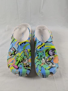 Steven Harrington Crocs Classic Clog Sz M6 W8 Multicolor Art NWOT - Picture 1 of 7