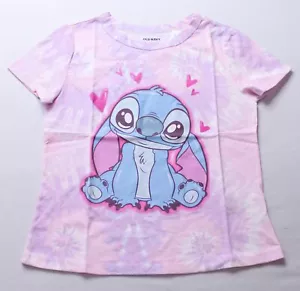 Old Navy Girl's Disney Tie Dye Stitch Graphic T-Shirt JL3 Multicolor Size XL NWT - Picture 1 of 4