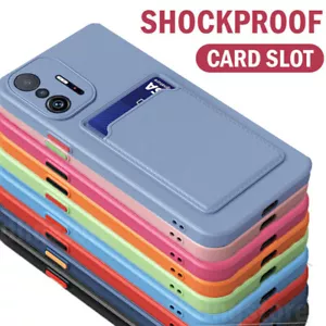 Funda con Portatarjetas Antigolpes para Xiaomi Redmi Note 14 12 13 Pro 14T Poco X6 - Imagen 1 de 21