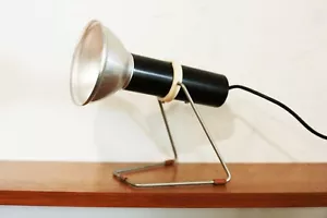 TRUE VINTAGE 70er DDR AKA TISCHLAMPE 70er Lampe VEB Aluminium Schreibtischlampe - Bild 1 von 10