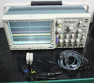 Tektronix Digitaloszilloskop MSO4034 mit P6139 x2, P6516 Logiksonde - Bild 1 von 5