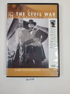 Civil War: A Nation Divided (5 Part) War Documentary, Military - USED, VERY GOOD - Picture 1 of 2