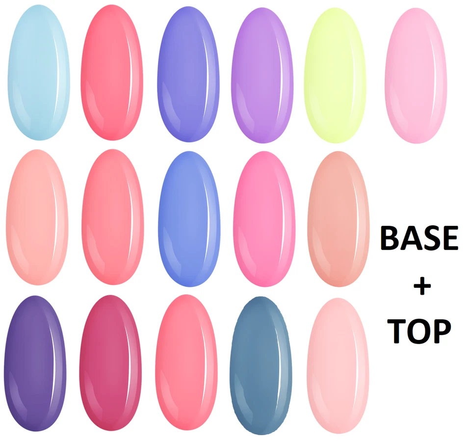 NEONAIL UV Nagellack 7,2ml SPRING/ SUMMER KOLLEKTION Neon Glitzer Base Top  - Bild 1 von 1