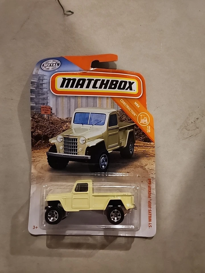 Matchbox 30782 1:64 Cars - Yellow