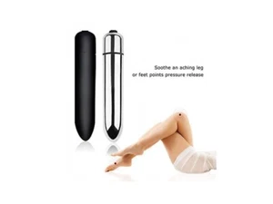 Zentico Mini 10 Speed Vibrating Bullet Neck Body Massager for Women Pack of 2 - Picture 1 of 9