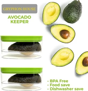 Avocado Aufbewahrung, Avocado Aufbewahrung, Avocado Spar Halter, Avocado Behälter - Bild 1 von 3