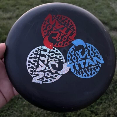 DISCRAFT Paul McBeth Signature Blended Plastic Luna Putter from 2022 Titan Open! - Image 1 of 4