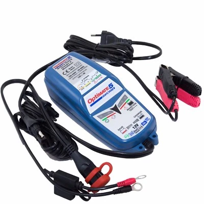 Chargeur Optimate 5 12V 4A pour batterie acide AGM et GEL de 15 à 192ah - Photo 1/2