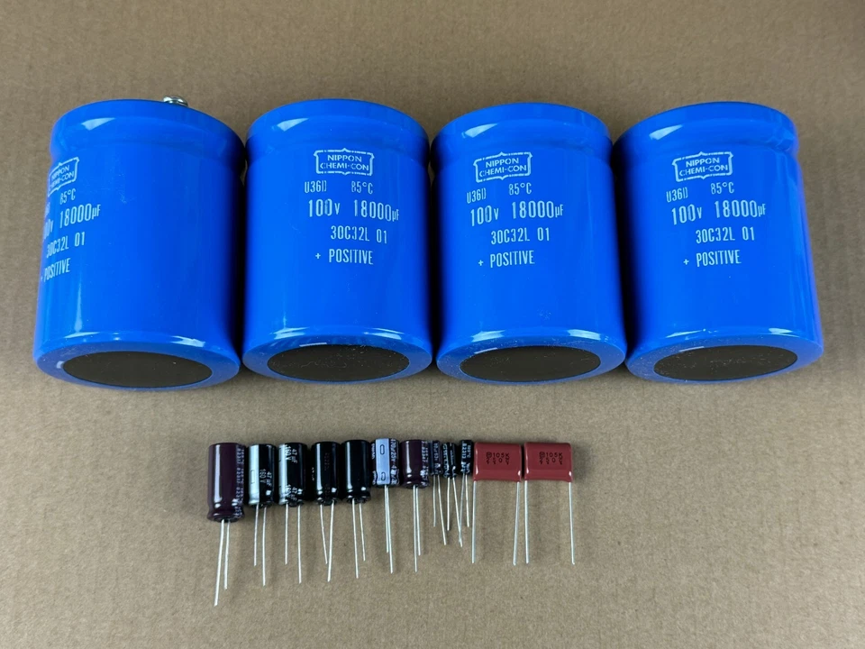 Adcom GFA-555 II COMPLETO Kit de recapitulación Amplificador de alta calidad Reconstruir filtros principales Foto 1 de 1