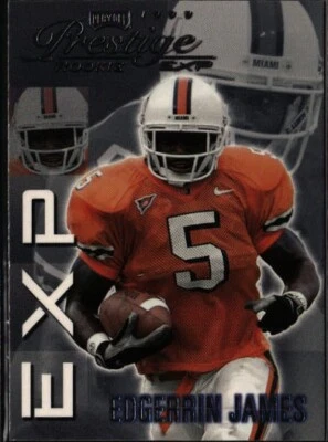 1999 Playoff Prestige EXP #EX37 Edgerrin James H950 - Image 1 of 2