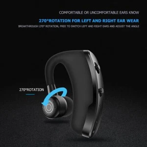 Auricolare compatibile con Bluetooth V9 Auricolare vivavoce wireless con microfo - Zdjęcie 1 z 7