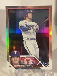 Jonah Heim 2023 Topps Series 1 Rainbow Foil #141 Texas Rangers - Picture 1 of 2