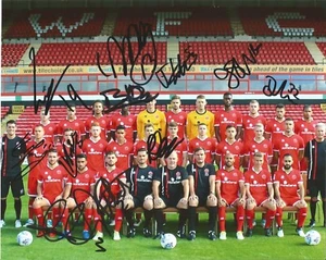 WALSALL F.C SIGNED 10x8 2017/2018 TEAM PHOTOx11+COA *ISHMAIL*EDWARDS*BAKAYOKO* - Picture 1 of 1