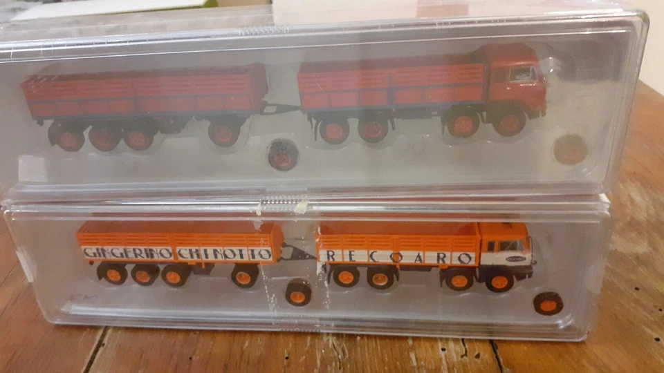 Brekina Fiat 690 millepiedi 1/87 lotto 2 pezzi - Immagine 1 di 4