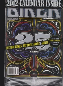 BIKER Magazine #278 February 2012, 25th Anniversary With 2012 Calendar. - Picture 1 of 3