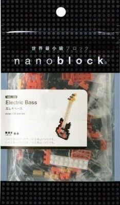 Pteranodon Nanoblock NBC-051 Electric Bass Micro-Sized Building Block 140 PC New - Image 1 of 4