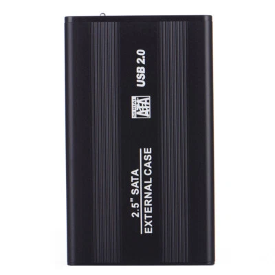US SATA 2.5 Hard Disk Notebook Enclosure USB 2.0 External HDD Box High Speed - Image 1 of 4