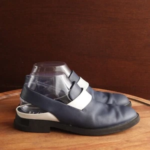 Zapatos Camper Para Mujer Talla EU 38 US 7.5 Azul Gemelos Cuero Cordones Informales Modernos - Imagen 1 de 14