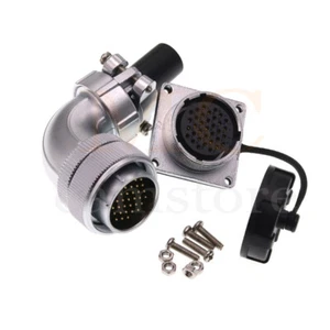 WEIPU WS28 35 Pin Elbow Aviation Cable Plug Socket,Electrical Power Connector - Picture 1 of 5